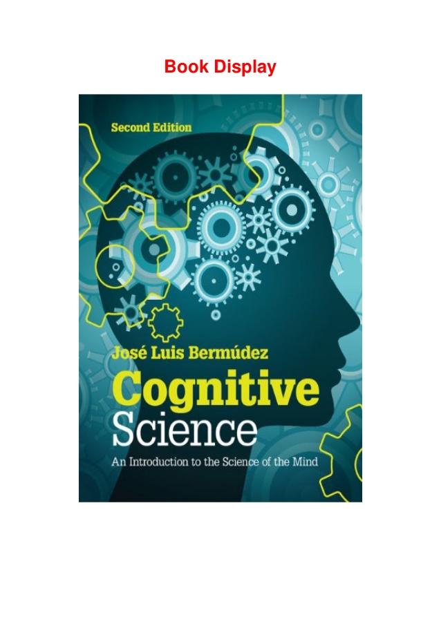 Cognitive science jose luis bermudez pdf reader